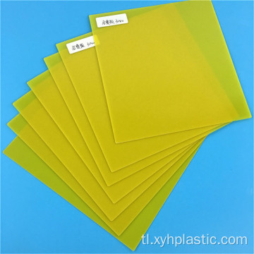 Dilaw na 3240 Epoxy Glass Resin Feber Plate